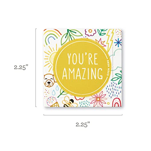 Compendium ThoughtFulls for Kids – 3-Pack of You're Amazing, You Can Do It, You're Incredible – 90 Pop-Open Cards to Share with Kids, Each with a Different Inspiring Message Inside