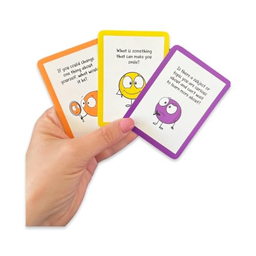 A Little SPOT 101 Get to Know Me Conversation Cards for Kids-Build Connections, Perfect Conversation Starters, Take Anywhere