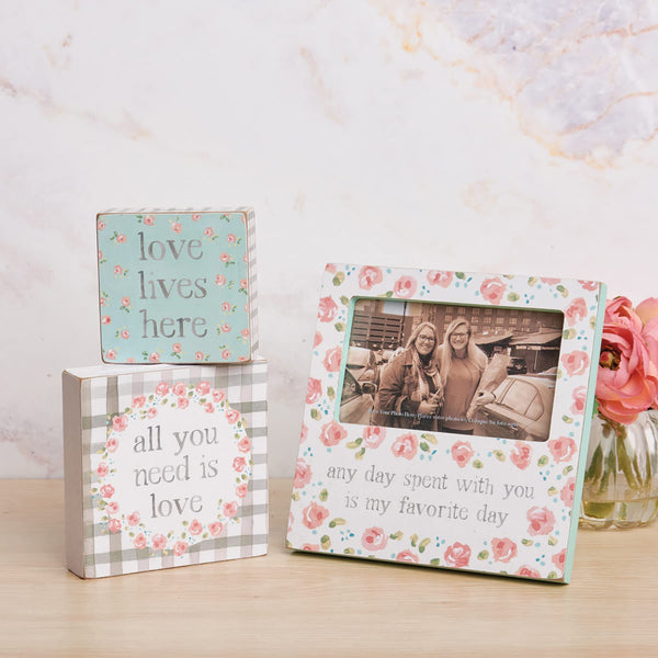 Primitives by Kathy Any Day Spent With You Is My Favorite Day Decorative Photo Frame