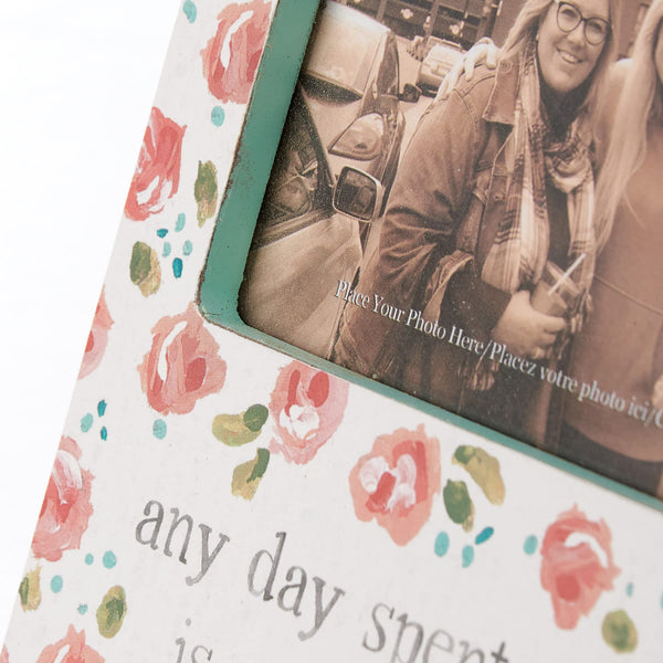 Primitives by Kathy Any Day Spent With You Is My Favorite Day Decorative Photo Frame