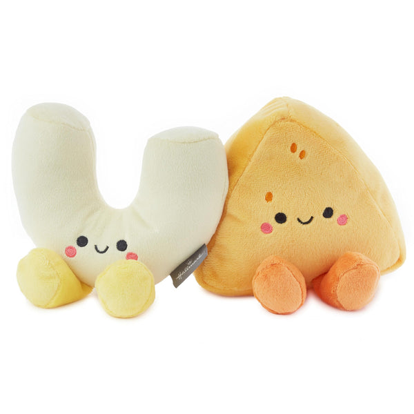 Hallmark Better Together Magnetic Plush (Mac and Cheese) 5" Stuffed Toys, Easter Gifts for Kids