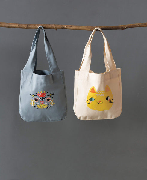 Danica Studio Tote Bag, Meow Meow Large