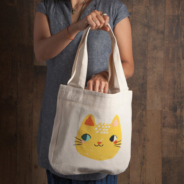 Danica Studio Tote Bag, Meow Meow Large