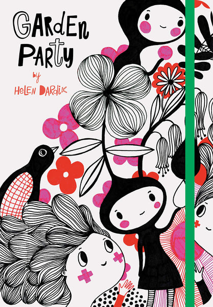 Garden Party: (Nature Themed Whimsical Book for Girls and Women, Beautiful Illustration and Quote Book)