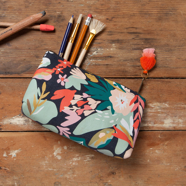 Danica Studio Cosmetic Pencil Bag, Superbloom